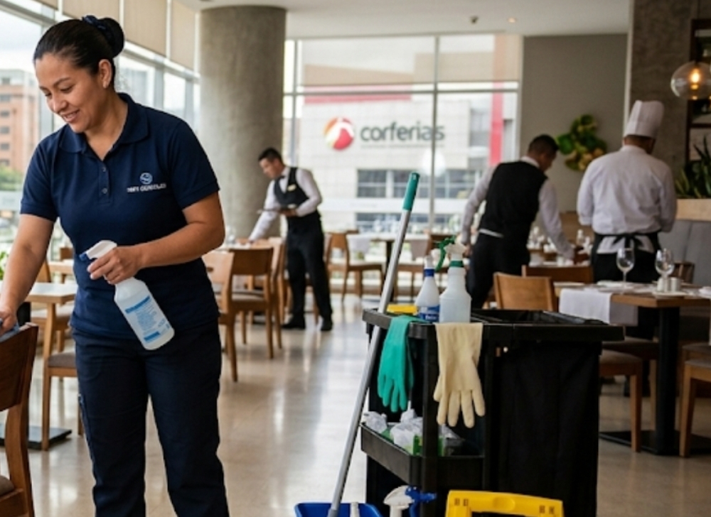 Auxiliar de Limpieza y Desinfección de Áreas Comunes Hoteleras